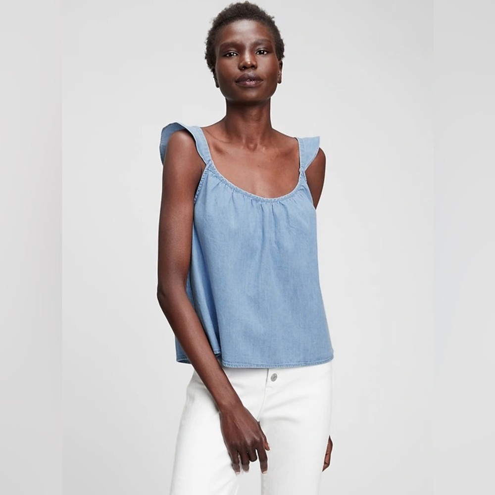 GAP || Flutter Sleeve Tank Top Size XL
